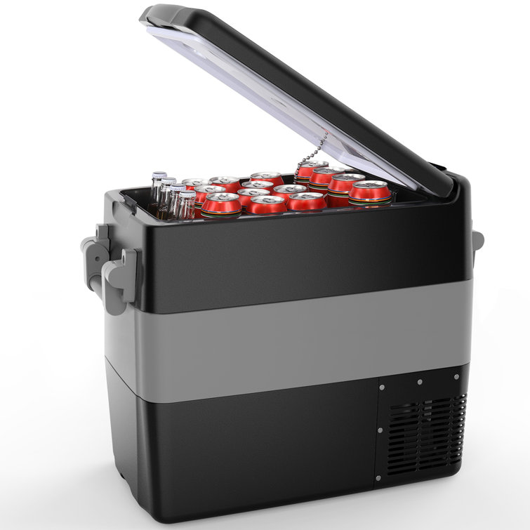 Bougerv 1.77 Cubic Feet cu. ft. Freestanding Mini Fridge with Freezer